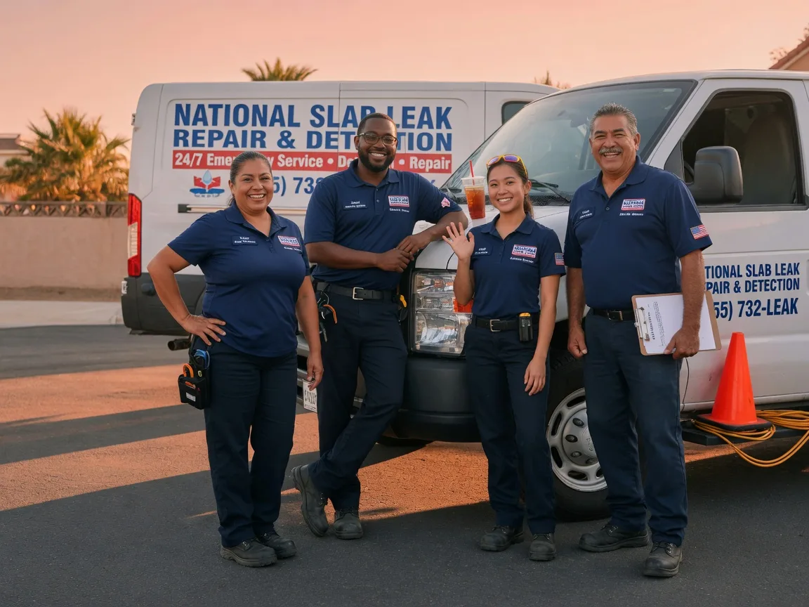 Slab Leak Detection company in De Soto, IL